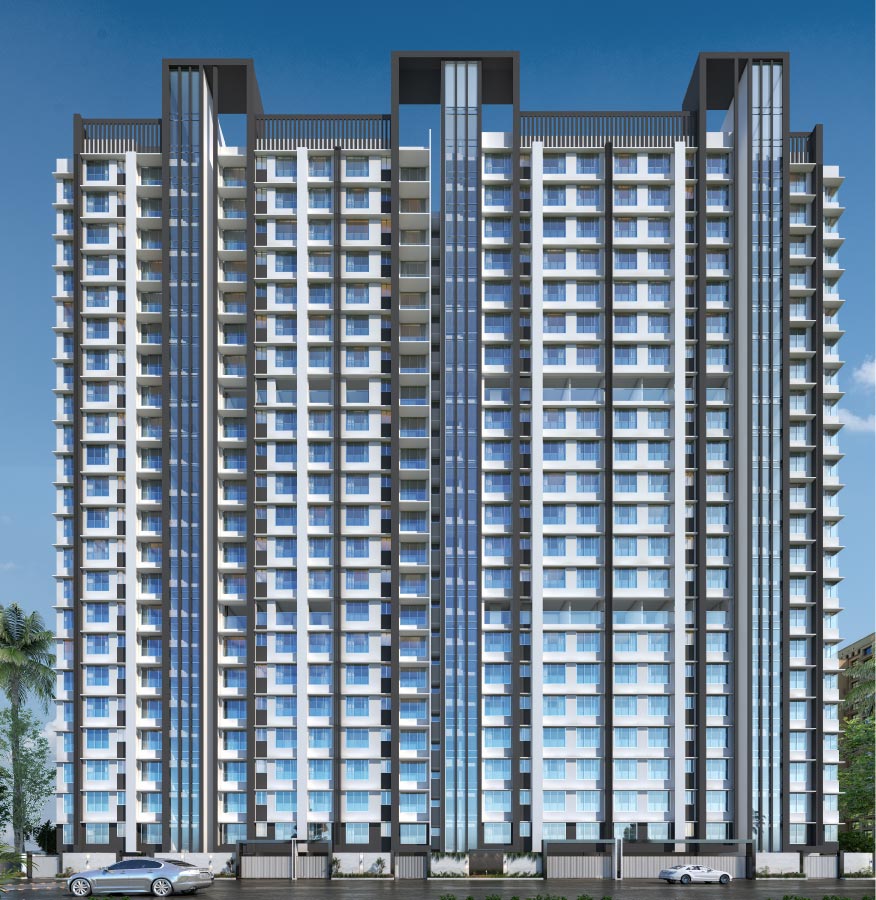 Architectural elevation of Leo Eminence